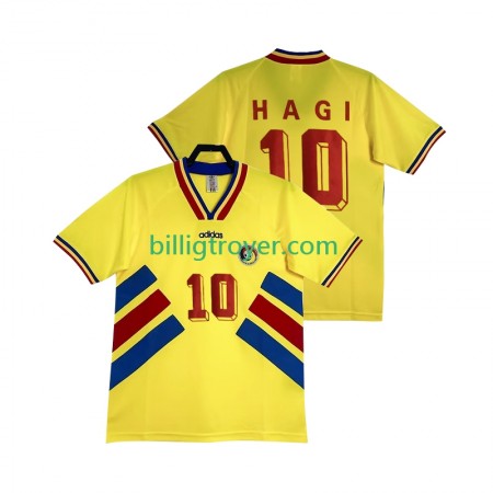 Billige Fotballdrakter Romania Hagi 10 Retro Hjemmedraktsett 1994 Kortermet